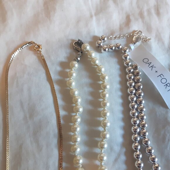2/$30 - Necklace Bundle - Oak + Fort, Aldo, Claires - Picture 3 of 4
